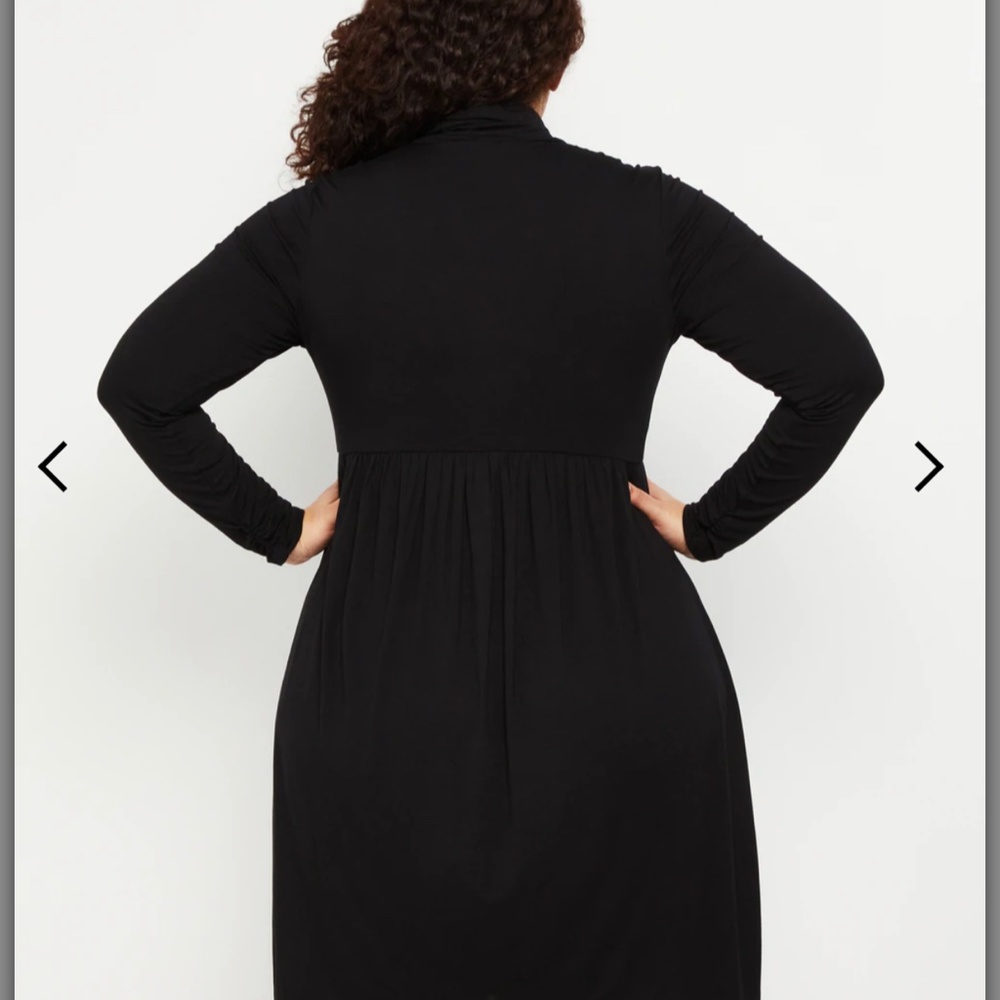 Nwt- Plus Size Fit And Flare Turtleneck Maternity… - image 2